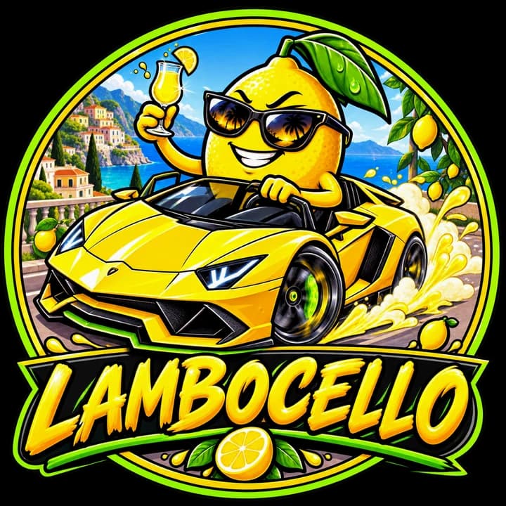 Lambocello $LAMBOCELLO original Italian brainrot logo